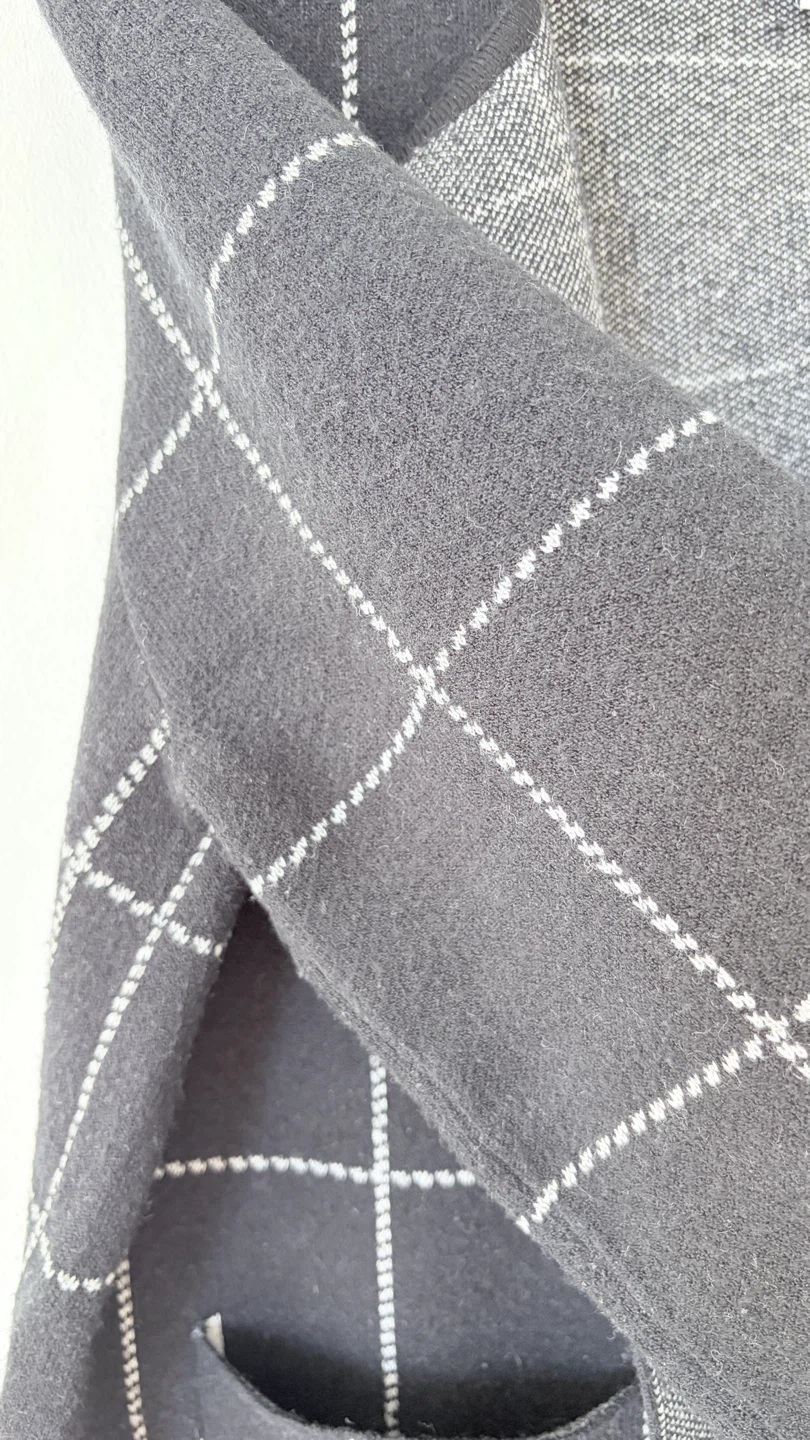 Rain + Rose Plaid Knit Cardigan - photo 3