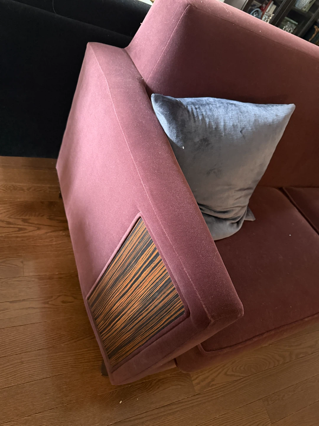 Plush Velvet Armchairs and Sofa - photo 4