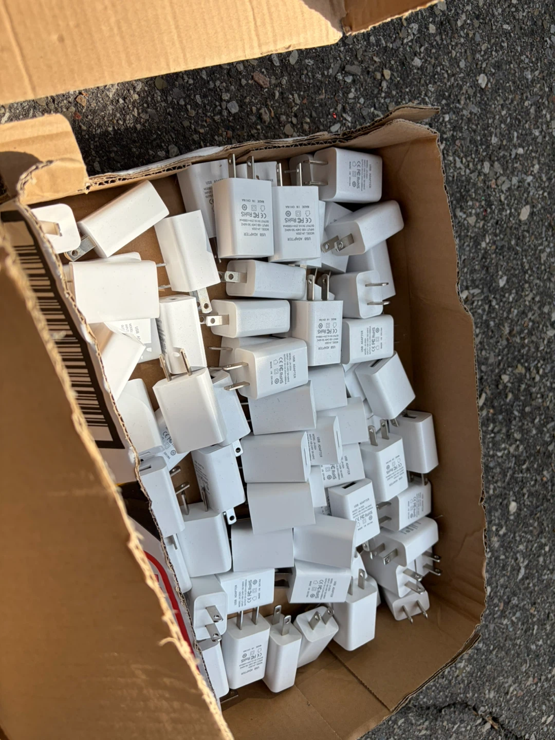 Bulk Lot of USB Wall Power Adapters - photo 2