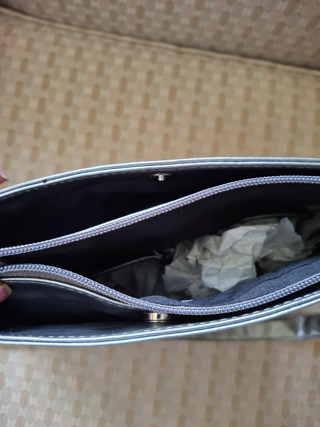 Rosetti silver crossbody purse - photo 4