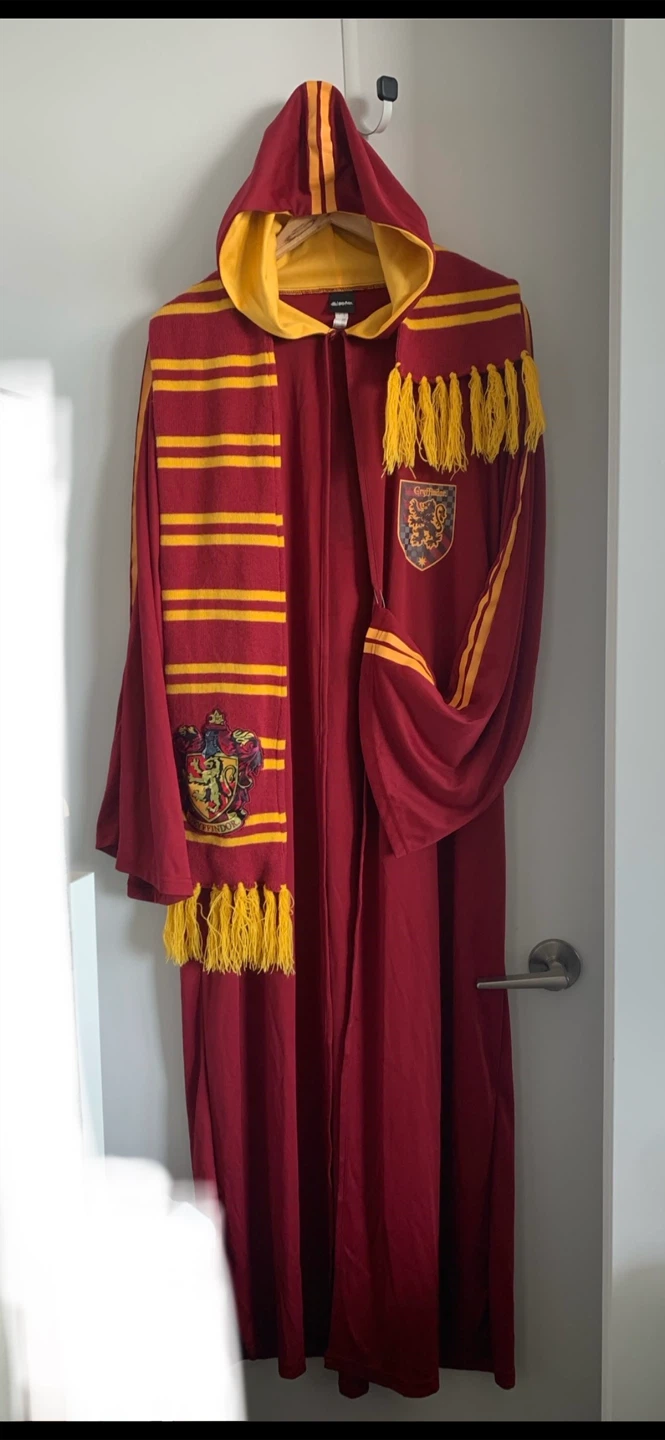 🎃 Harry Potter Set Robe + Scarf! Unisex Costume