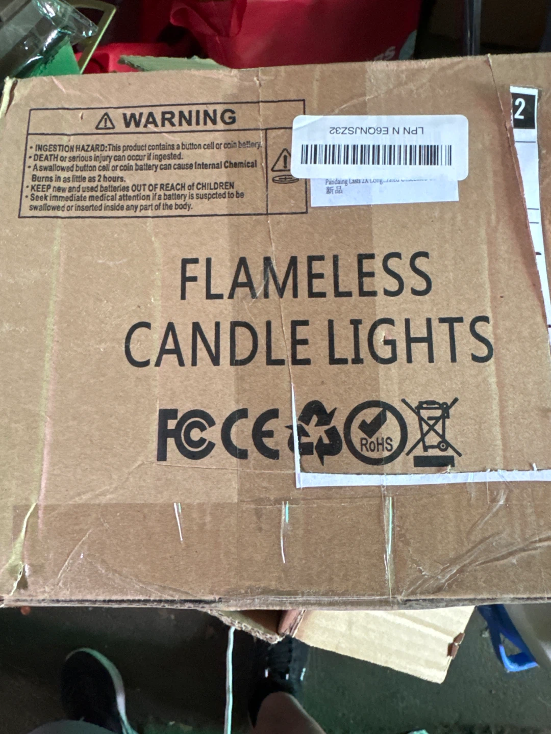 Set of Flameless Tea Light Candles