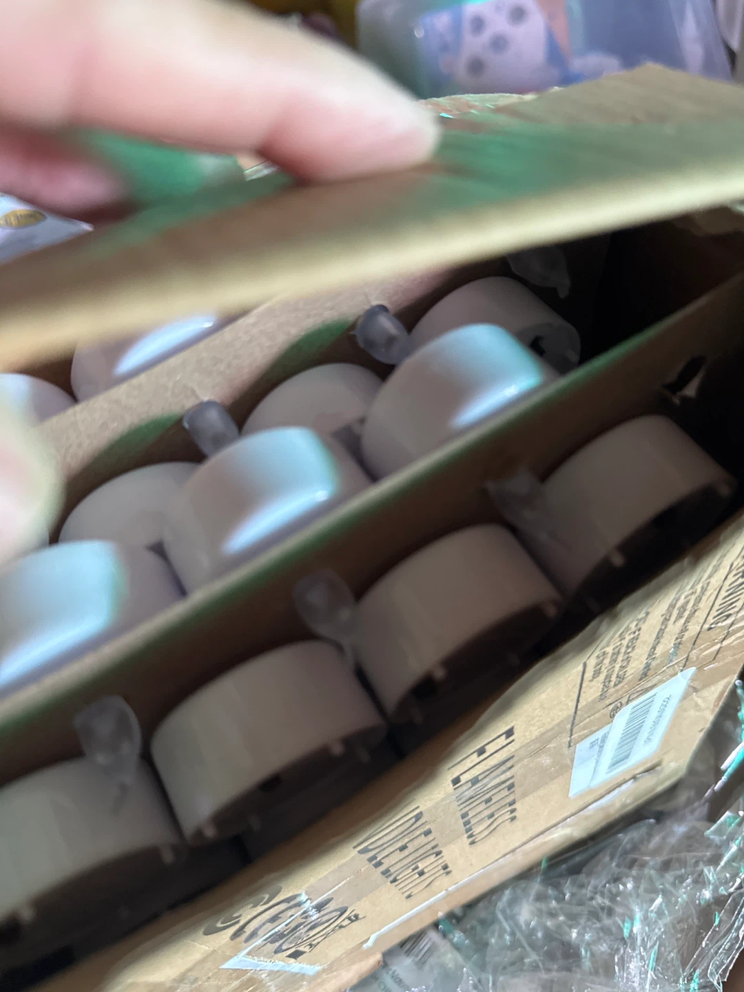 Set of Flameless Tea Light Candles - photo 2