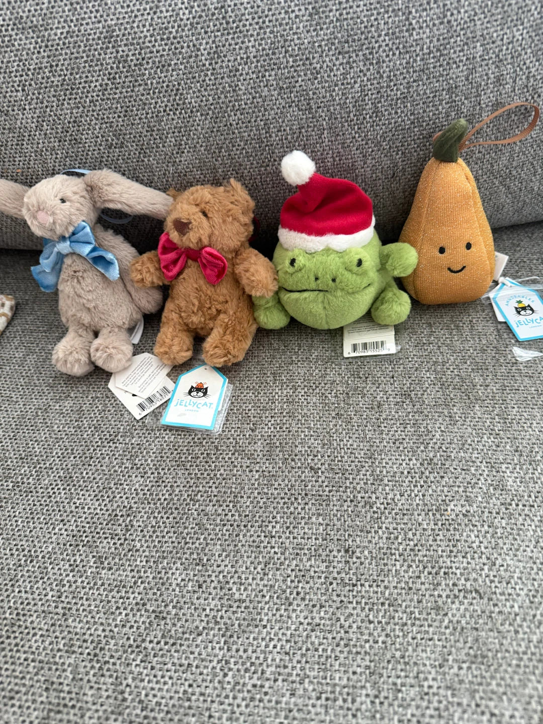 Jellycat London Plush Ornament Set