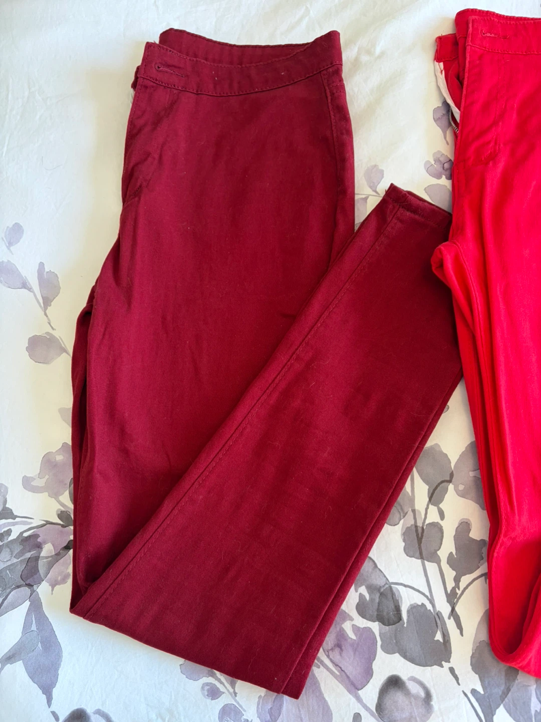 Set of 3 Slim-Fit Pants, Size Small, Fits Medium - photo 3