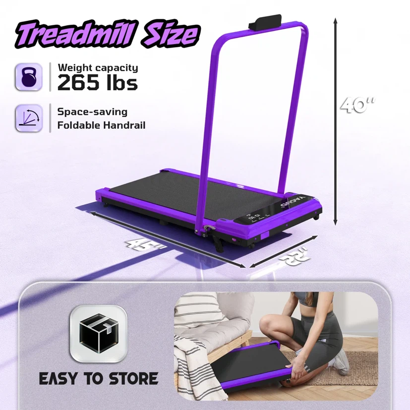 Treadmill with adjustable handlebars and incline - photo 3