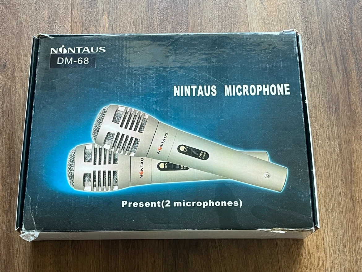 NINTAUS DM-68 Dual Microphone Set