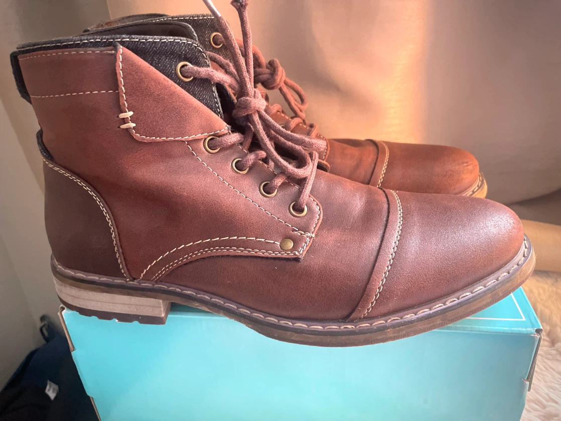 Call It Spring Brown Boots - men size 8