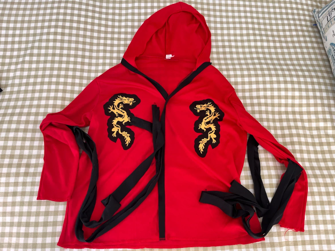 Kids Dragon Ninja Costume Set