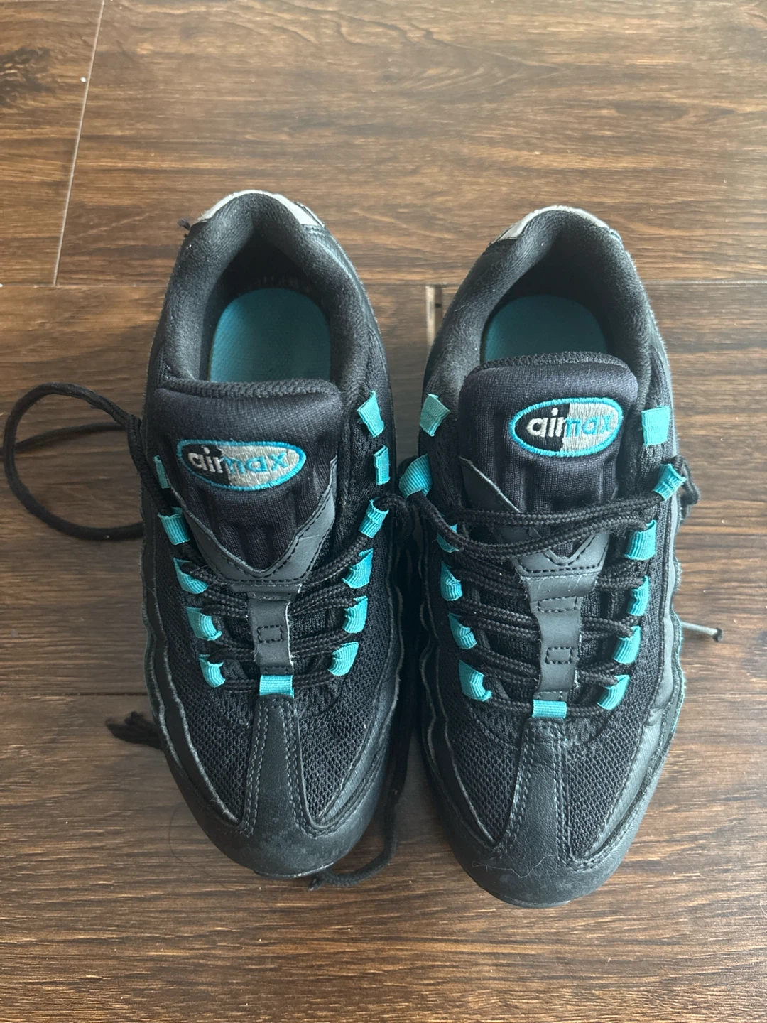 Nike Air Max 95 Black and Teal