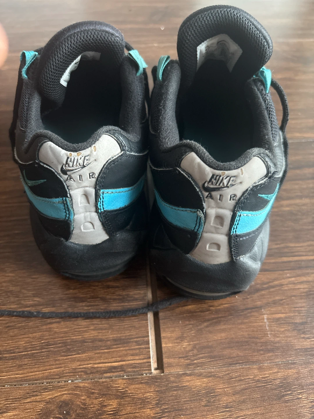 Nike Air Max 95 Black and Teal - photo 3