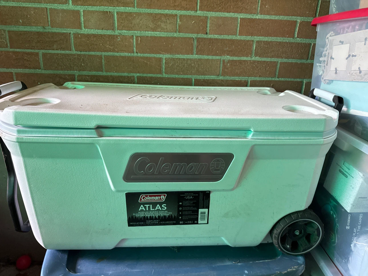 Coleman Atlas Wheeled Marine Cooler