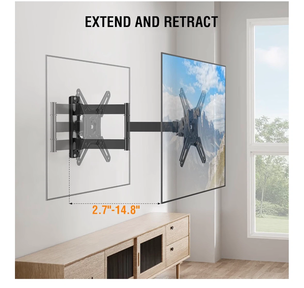 ELIVED Full Motion TV Wall Mount - photo 3