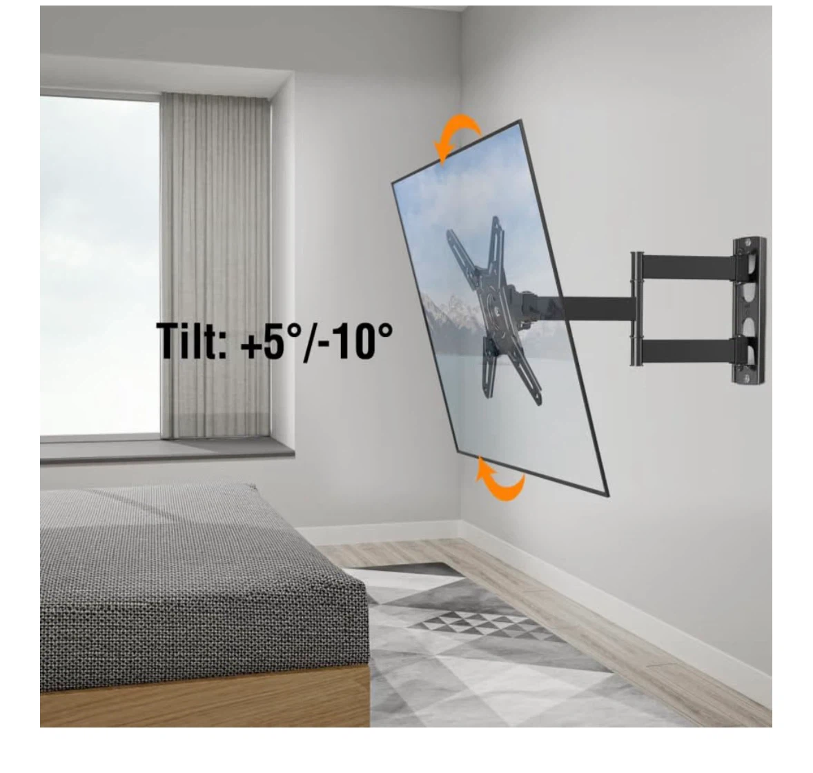 ELIVED Full Motion TV Wall Mount - photo 4