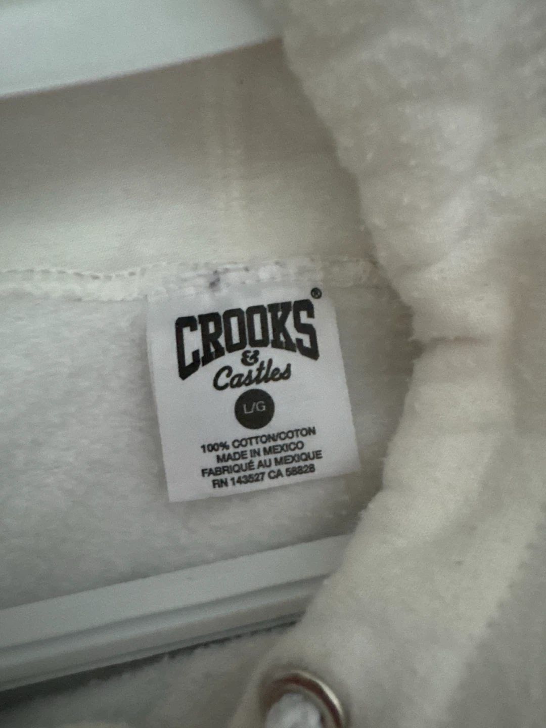 Crooks & Castles White Hoodie - photo 3