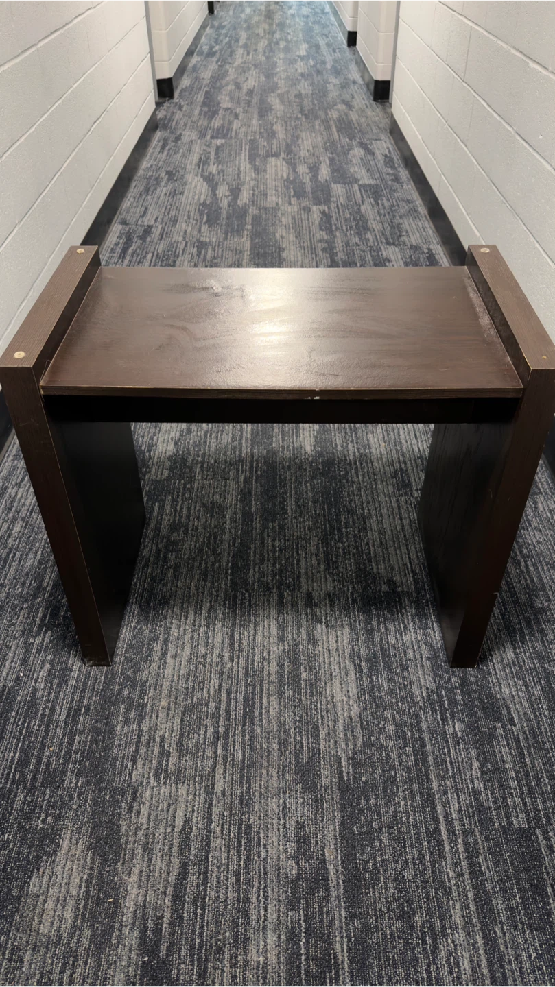 Dark Brown Wood Table