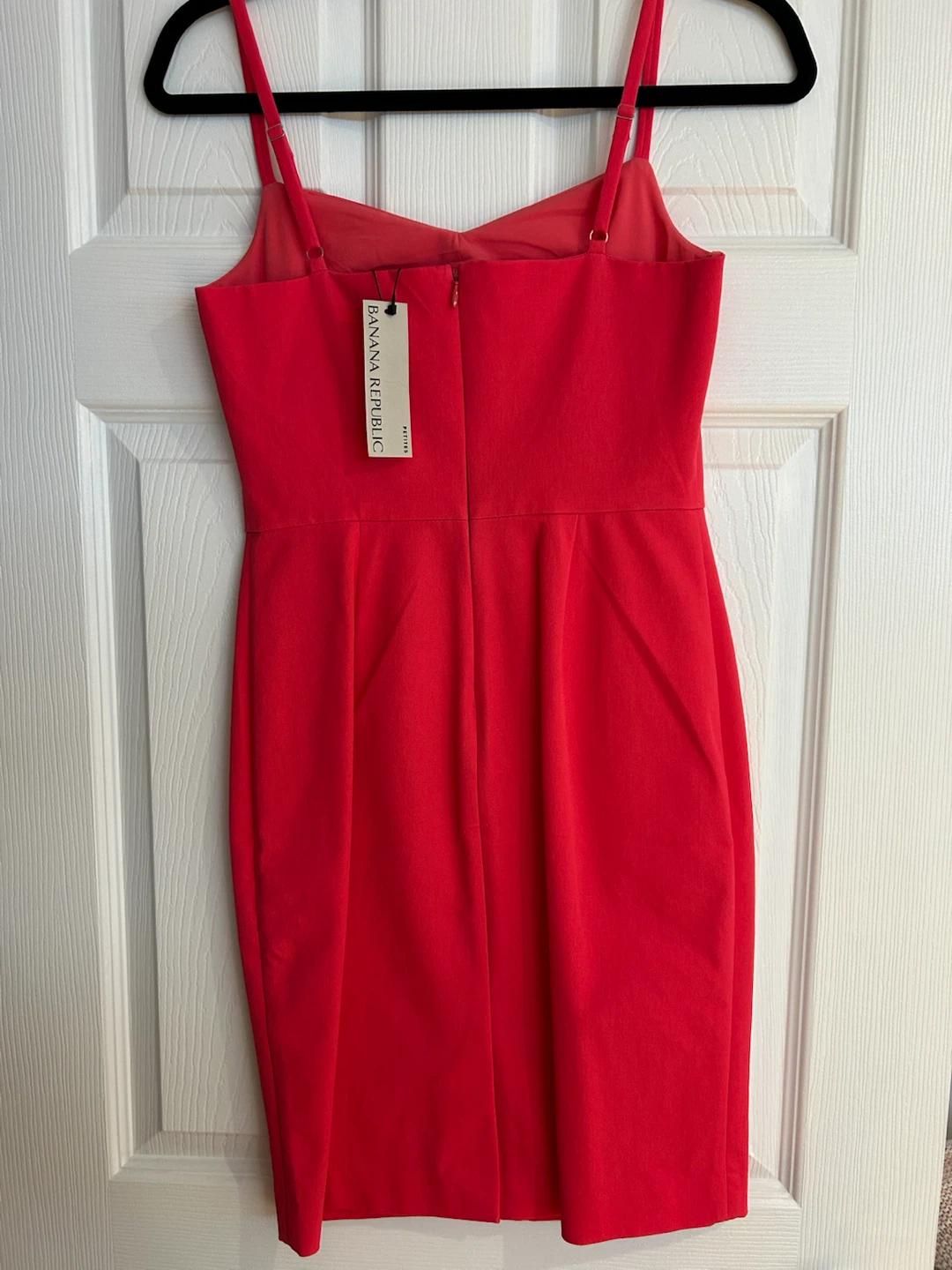 New Banana Republic hot pink dress size 2P - photo 2