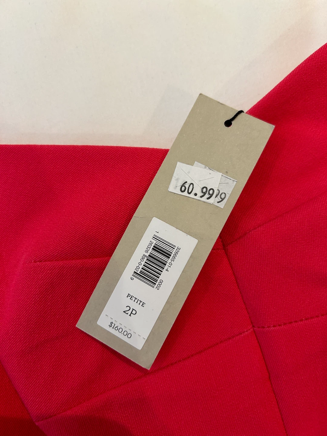 New Banana Republic hot pink dress size 2P - photo 4