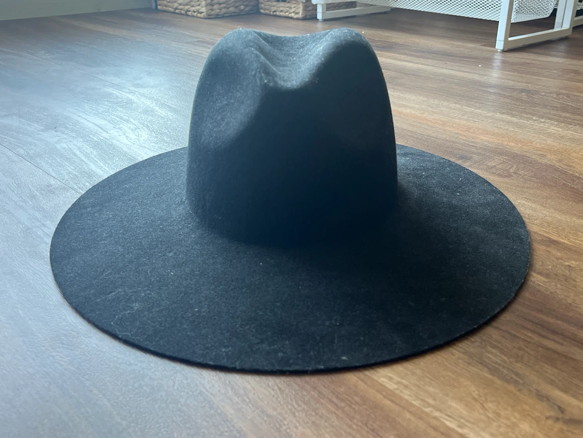 Gigi Pip black wool fedora - photo 3