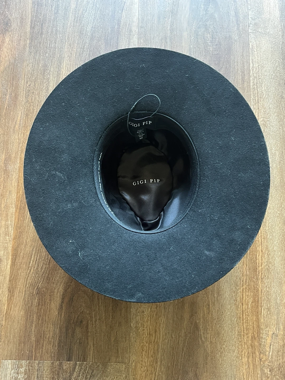 Gigi Pip black wool fedora - photo 4