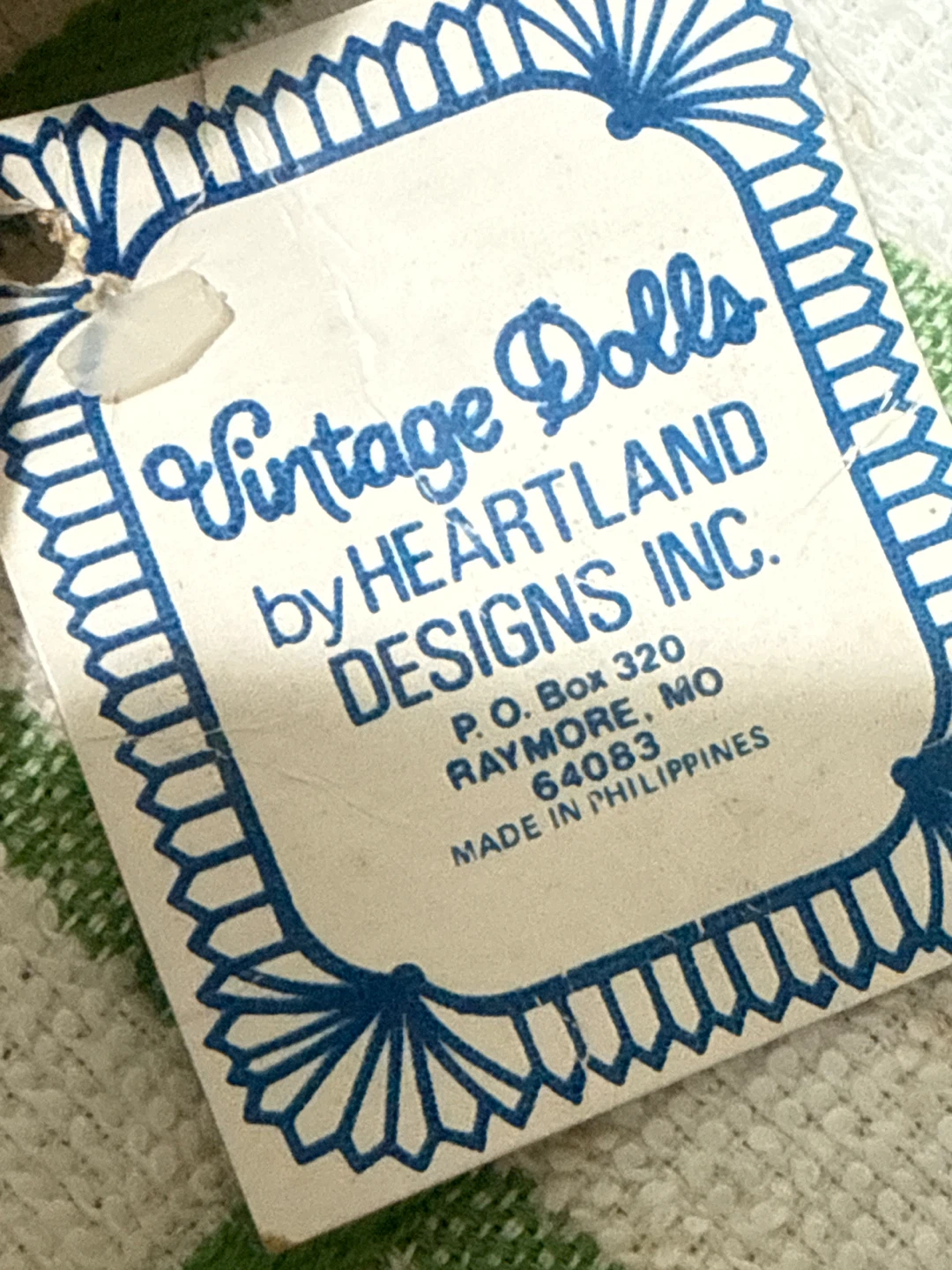 Heartland Designs Vintage Cloth Doll - photo 4