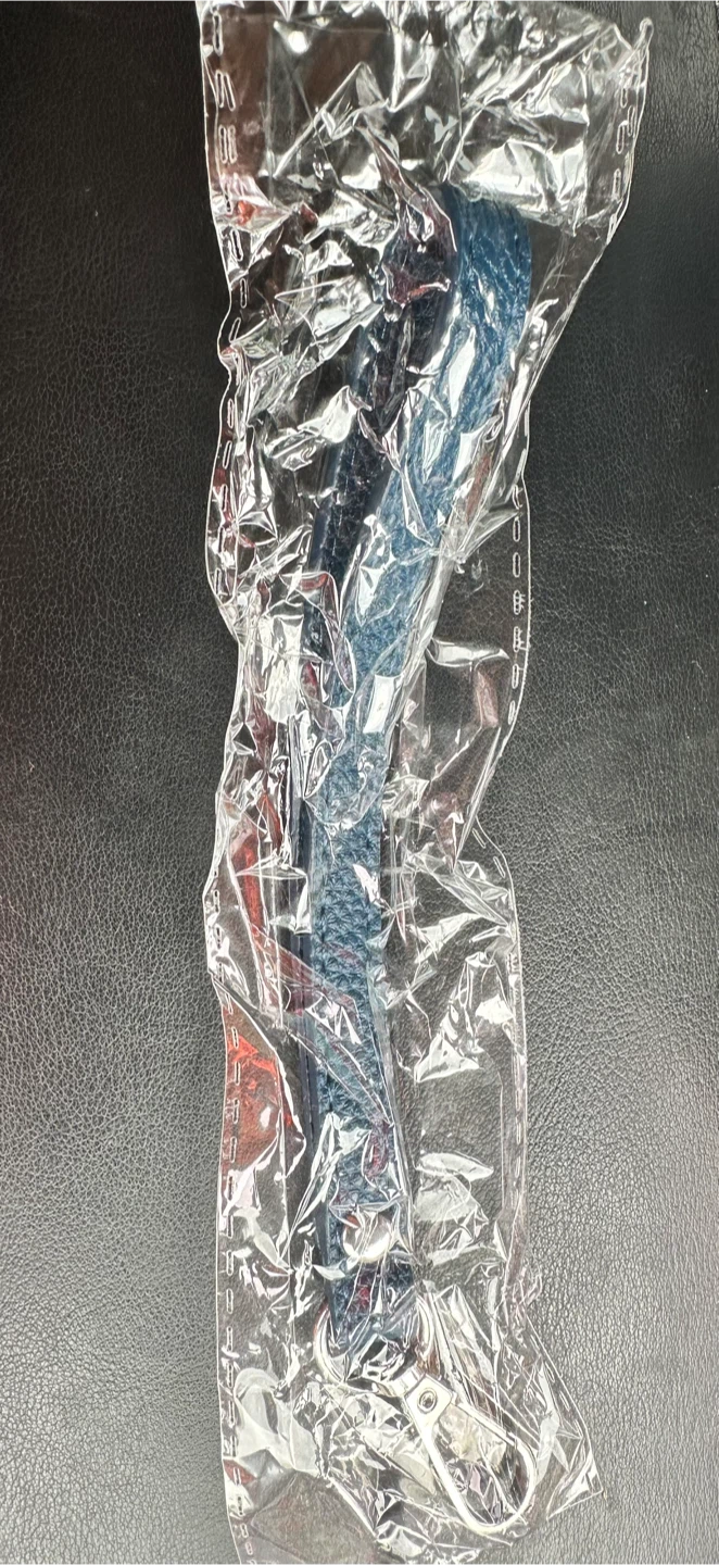 Blue PU Leather Purse Wrist Strap - photo 2
