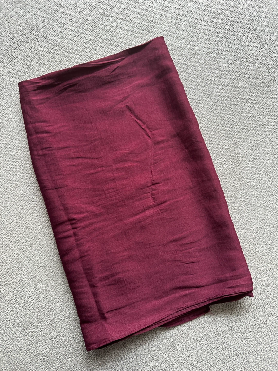 Burgundy Maroon Scarf