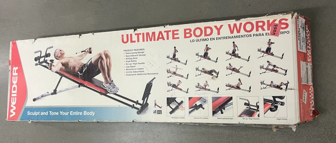 Weider Ultimate Body Works Bench