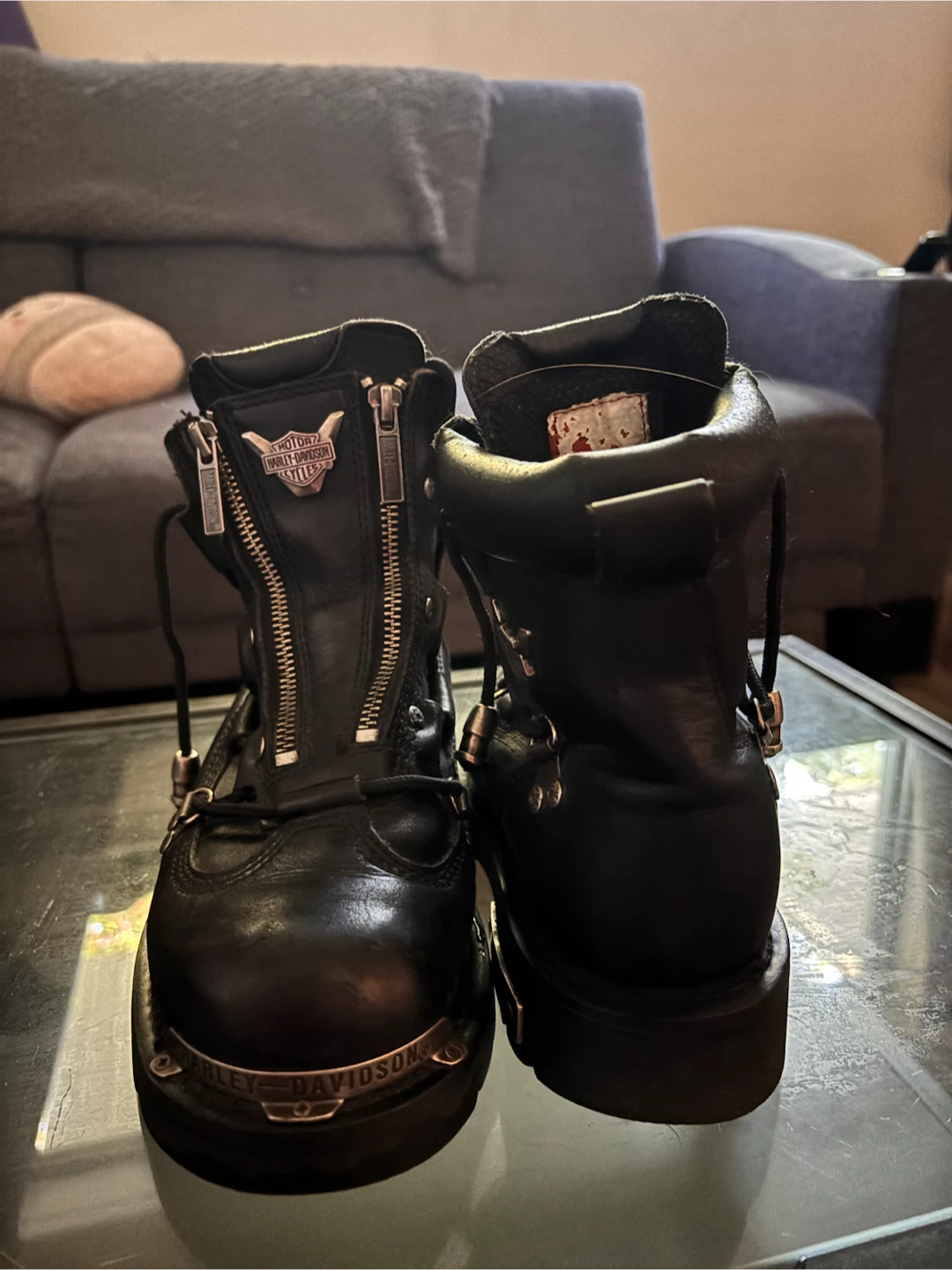 Harley-Davidson Black Leather Boots - photo 3