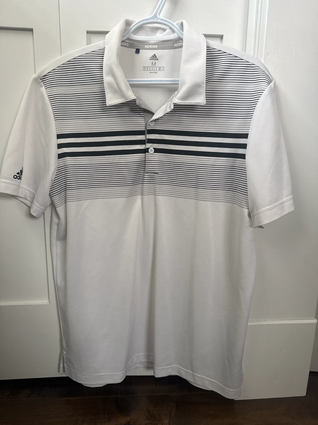 Adidas Grad Niagara White Polo Shirt