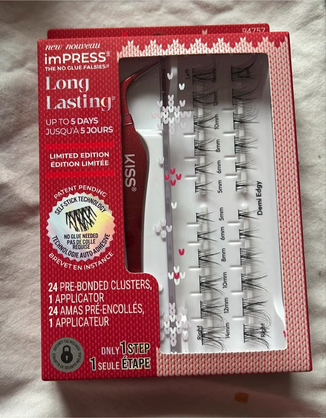 Kiss imPRESS Long Lasting Demi Edgy False Lashes