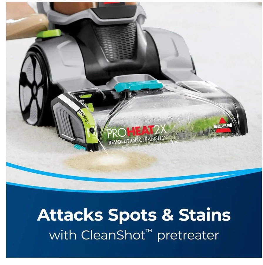 BISSELL ProHeat 2X Revolution Cleanshot Carpet Cleaner - photo 2
