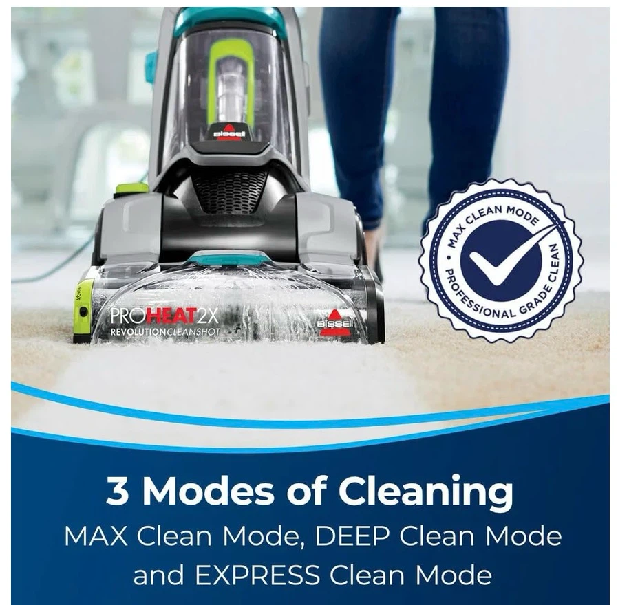 BISSELL ProHeat 2X Revolution Cleanshot Carpet Cleaner - photo 3