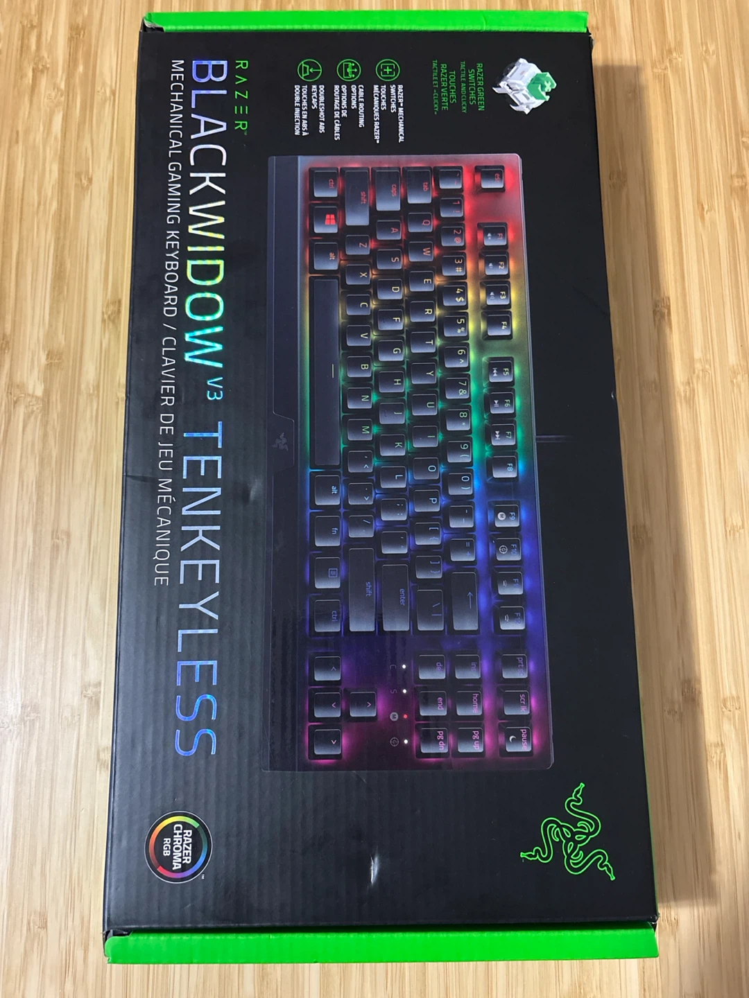 Razer blackwidow v3 tenkeyless keyboard