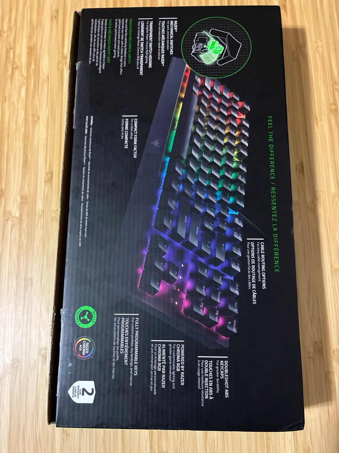 Razer blackwidow v3 tenkeyless keyboard - photo 5