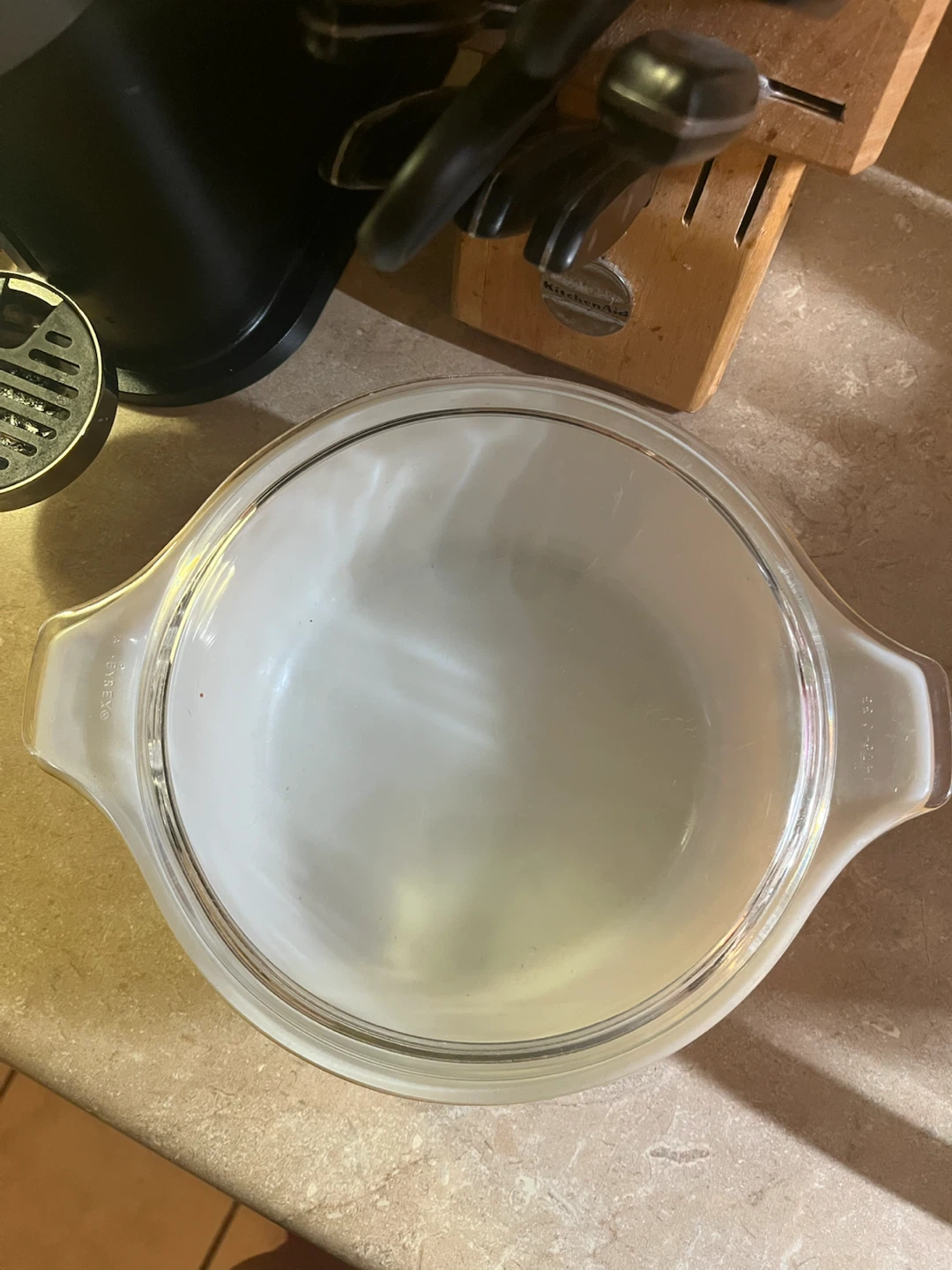 Pyrex dish yellow - photo 2