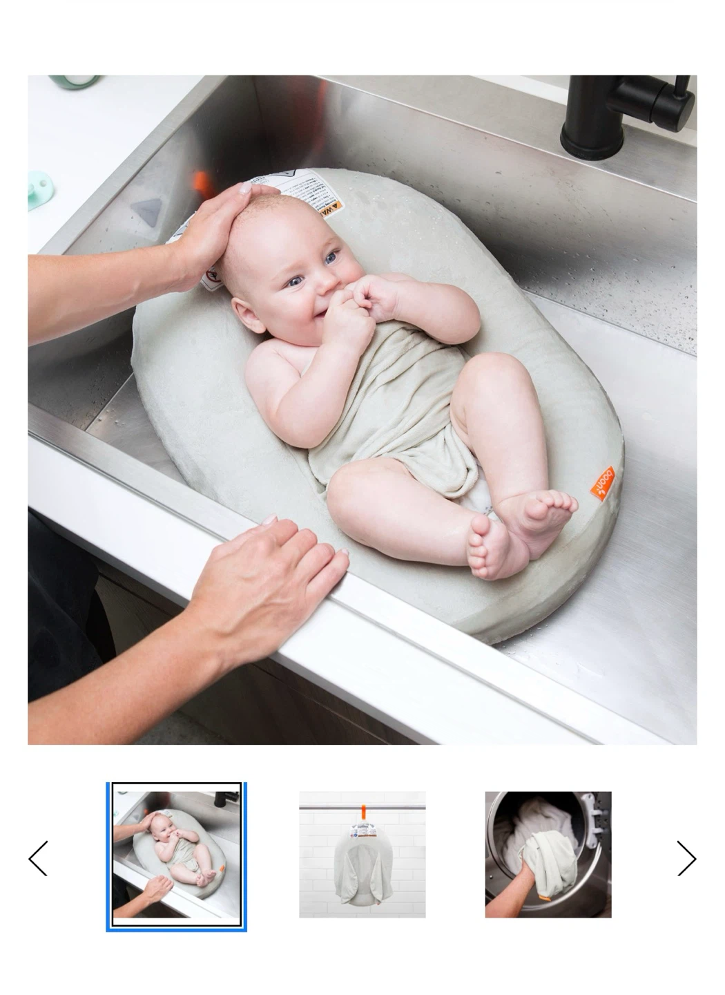 Boon Puff+ Inflatable Baby Bather - photo 2