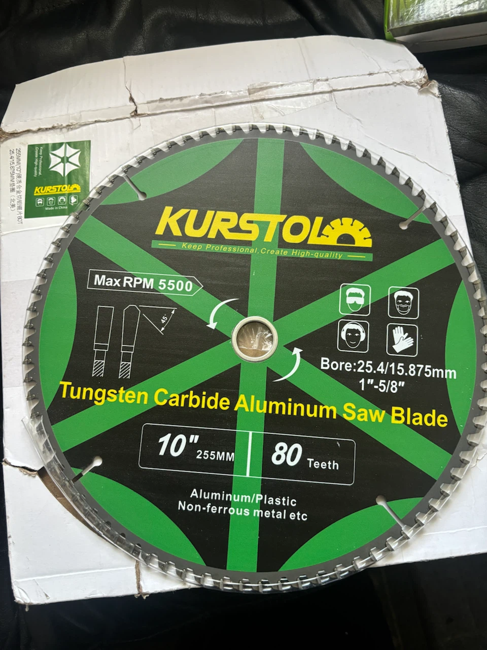 Kurstol 10-inch Aluminum Saw Blade
