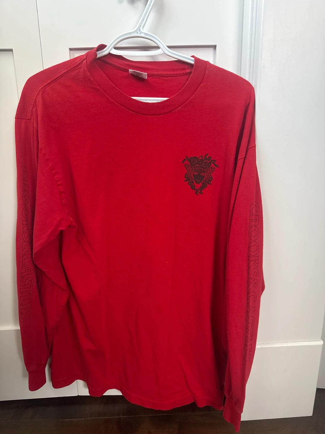 Crooks & Castles Red Long Sleeve Shirt