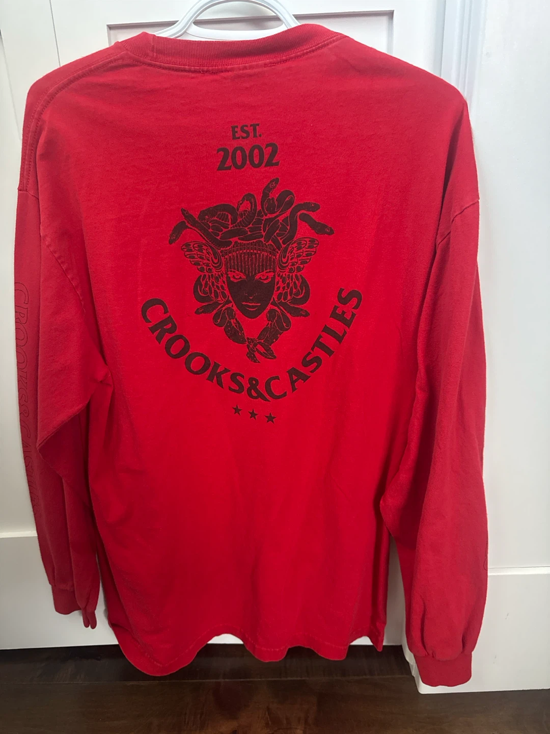 Crooks & Castles Red Long Sleeve Shirt - photo 3