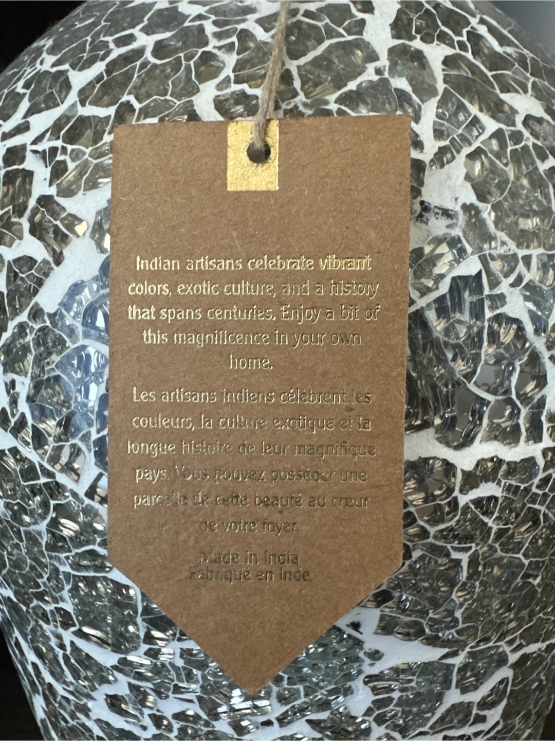 Handcrafted Mosaic Decorative Vase - photo 3