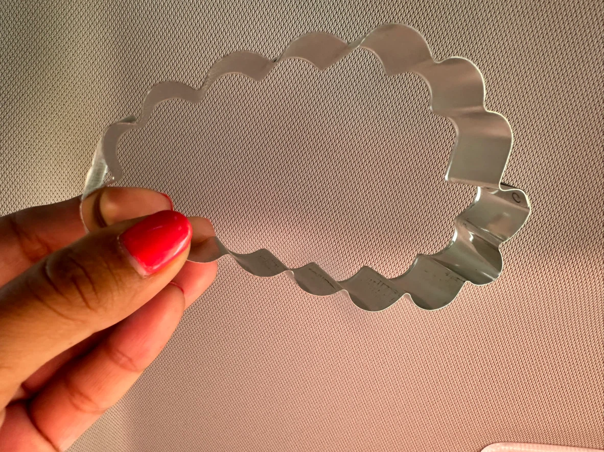 Cloud Shaped Ann Clark Metal Cookie Cutter
