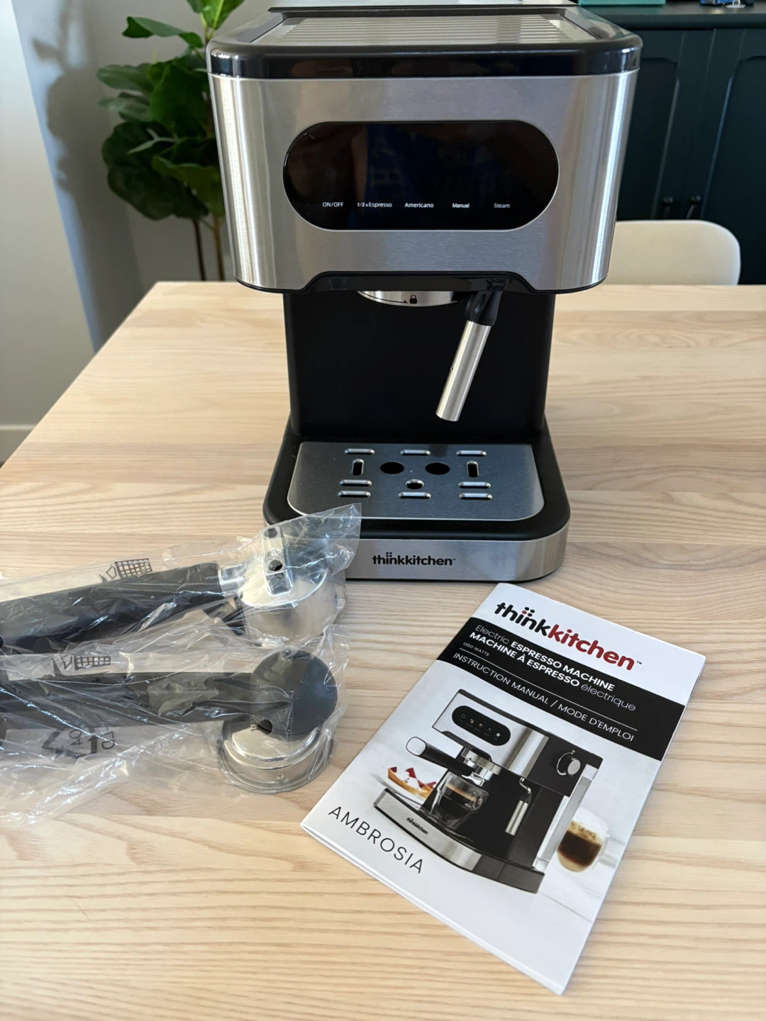 thinkkitchen Electric Espresso Machine
