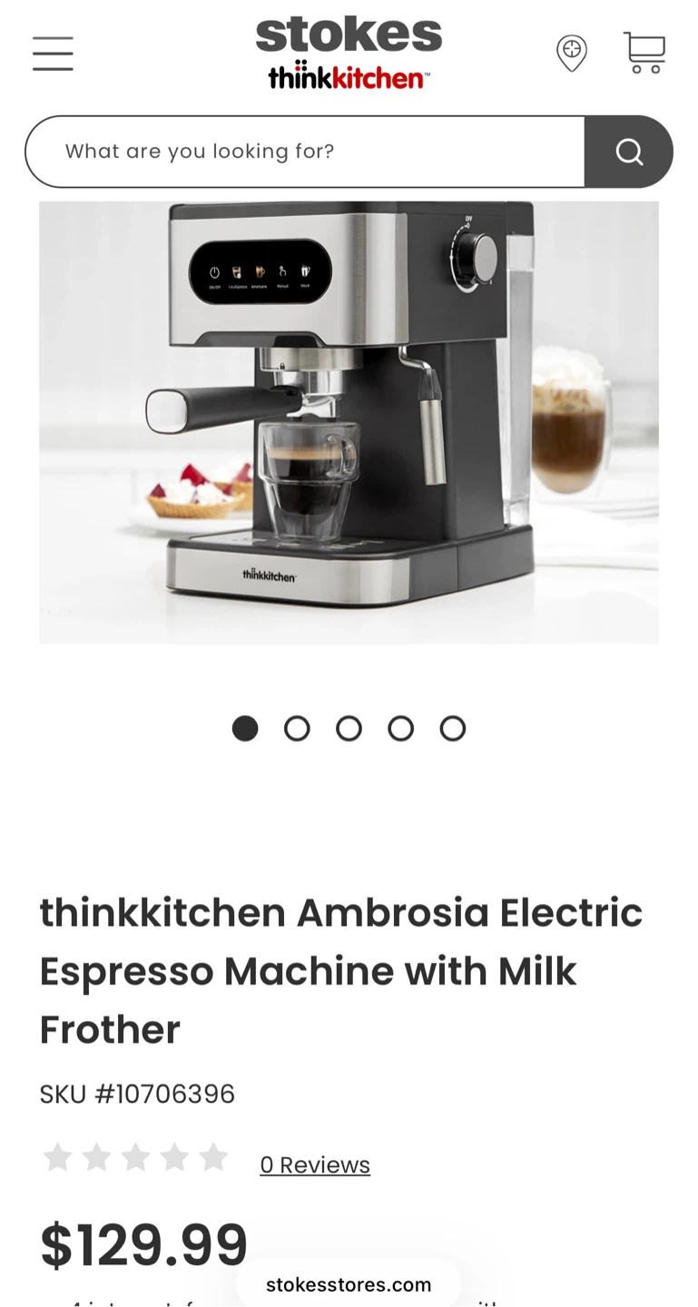 thinkkitchen Electric Espresso Machine - photo 4