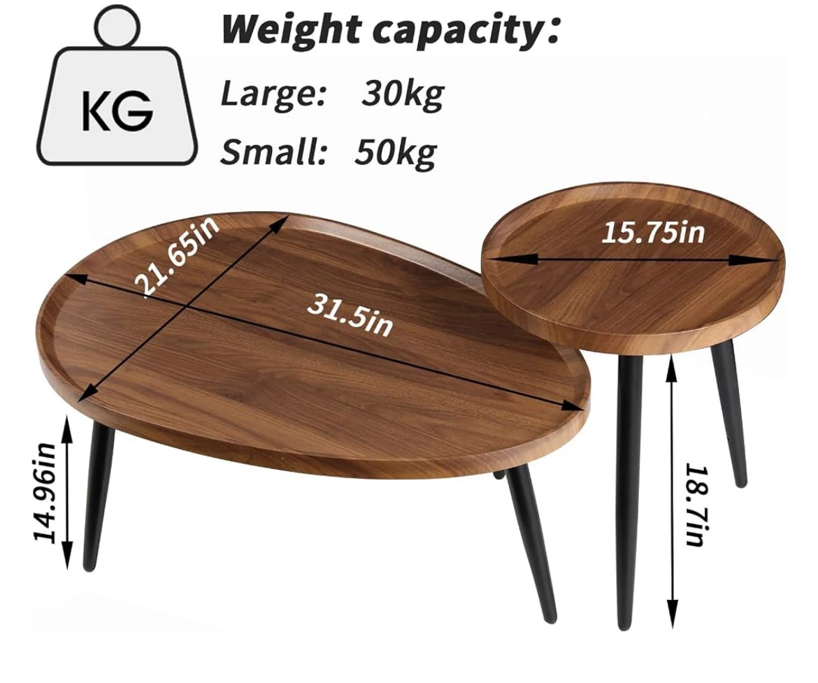 Wisfor Nesting Coffee Table Set - photo 3