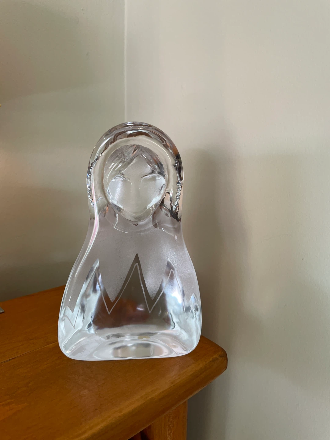 Mats Jonasson Vintage Scandinavian lead crystal Sculpture