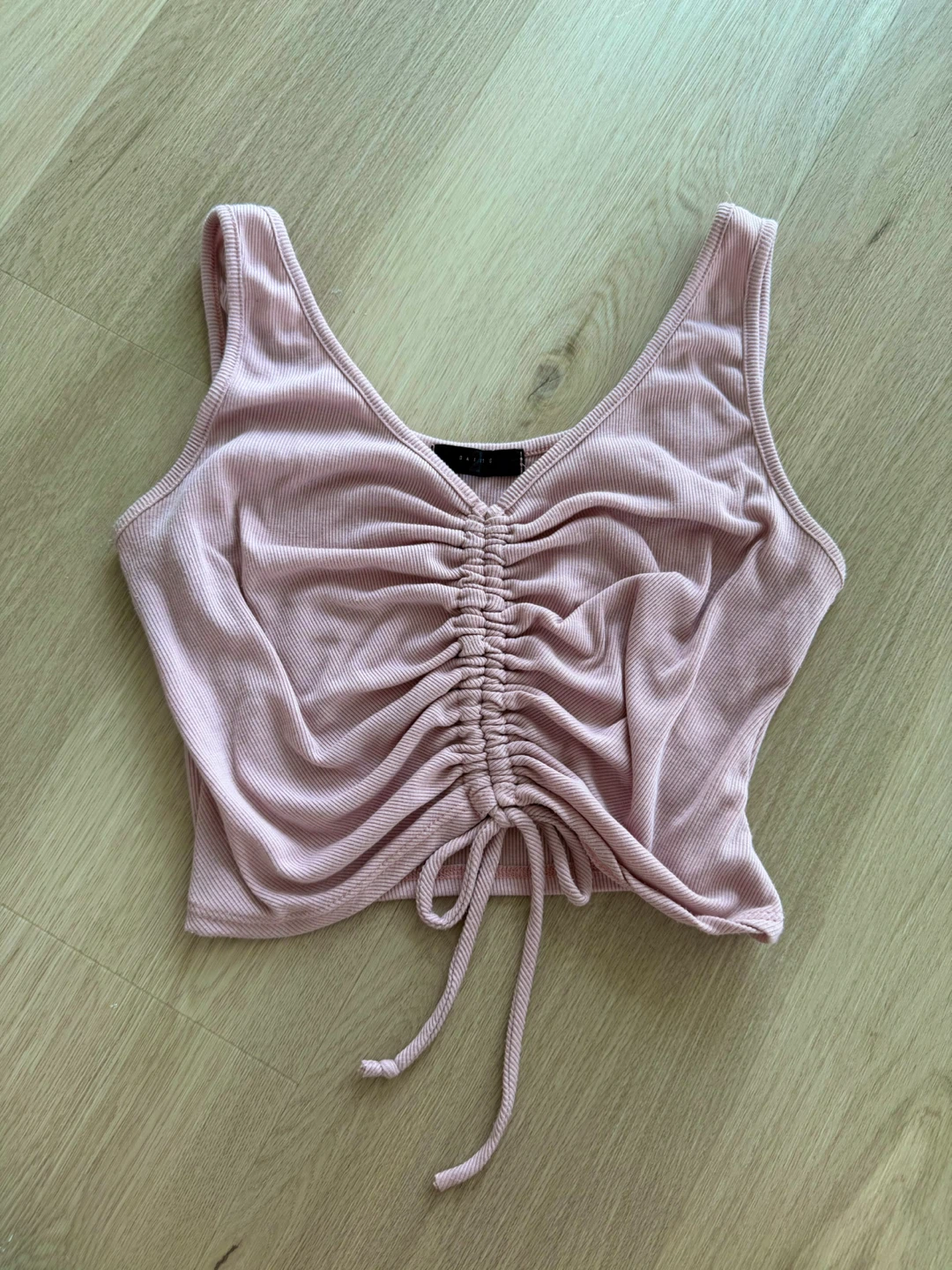 Set of 3 Ribbed Cropped Tank Tops - photo 3
