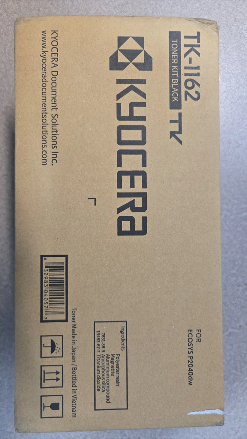 Kyocera Toner Kits TK-1162 and TK-5232K - photo 3