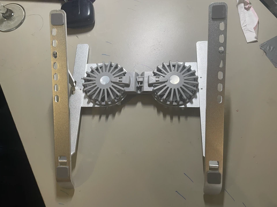Adjustable Laptop Stand with Dual Cooling Fans - photo 3