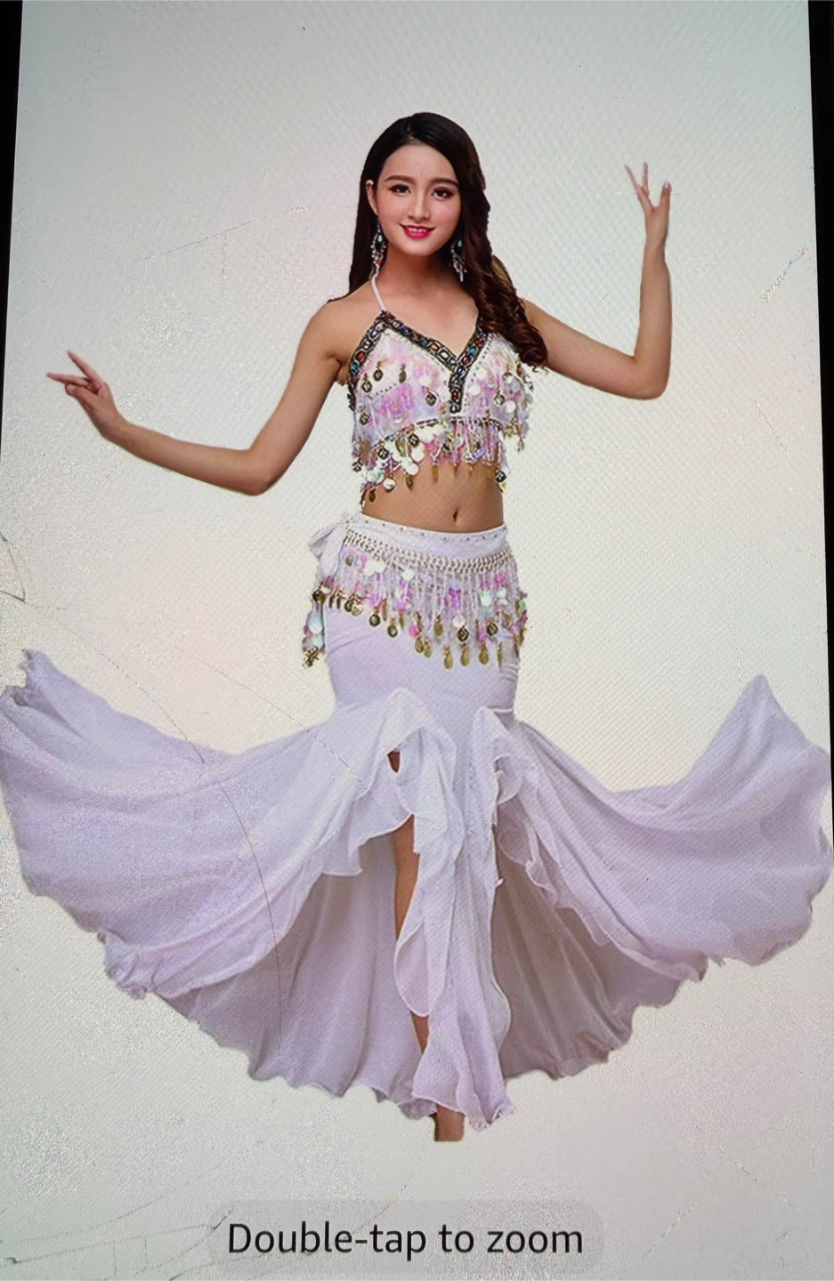 ORIDOOR Women's Belly Dance Costume